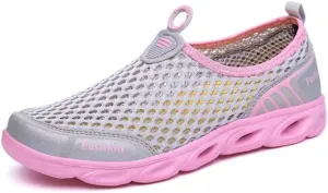Mens Womens Lightweight Breathable Water Shoes for River Beach