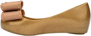 mini melissa Ultragirl Classic Bow Ballet Flats for Kids