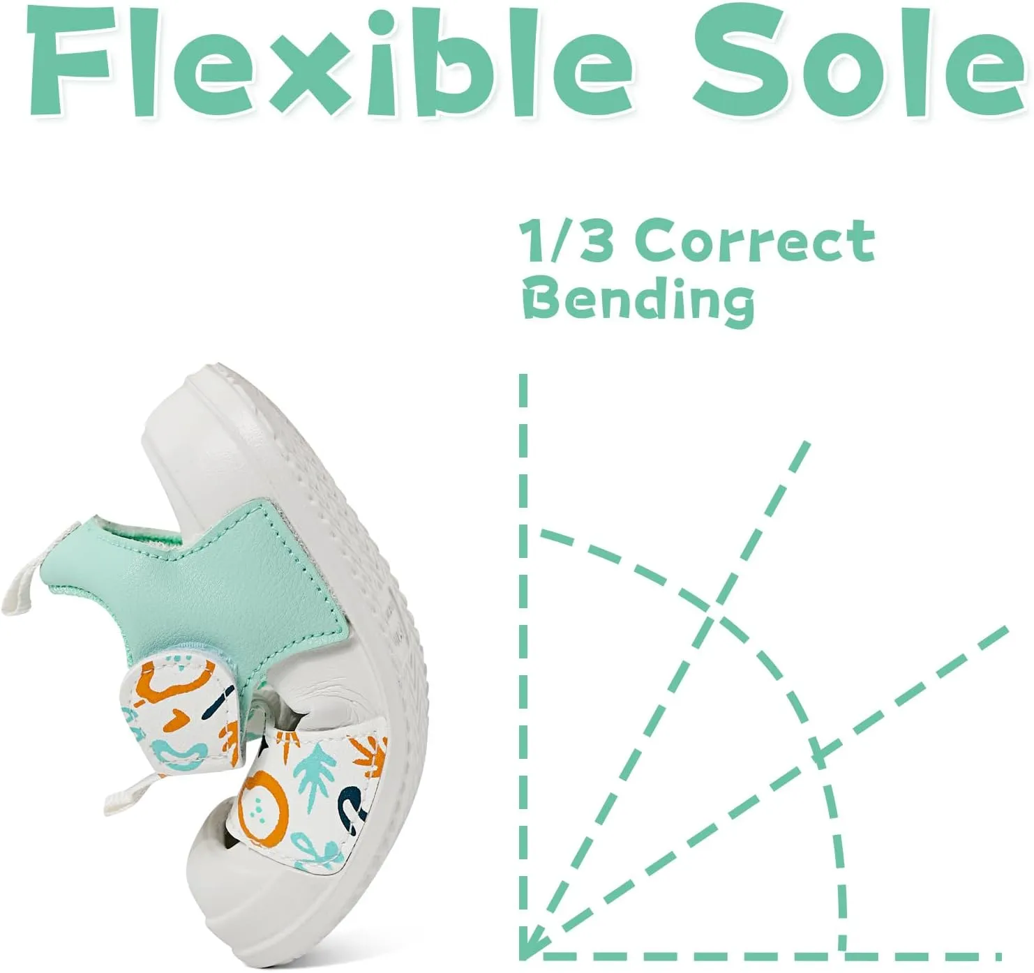 MK MATT KEELY Girls Boys Sandals Toddler Summer Closed Toe Athletic Sandals Kid Adjustable Non-slip Outdoor Sandal Lightweight Beach Shoes