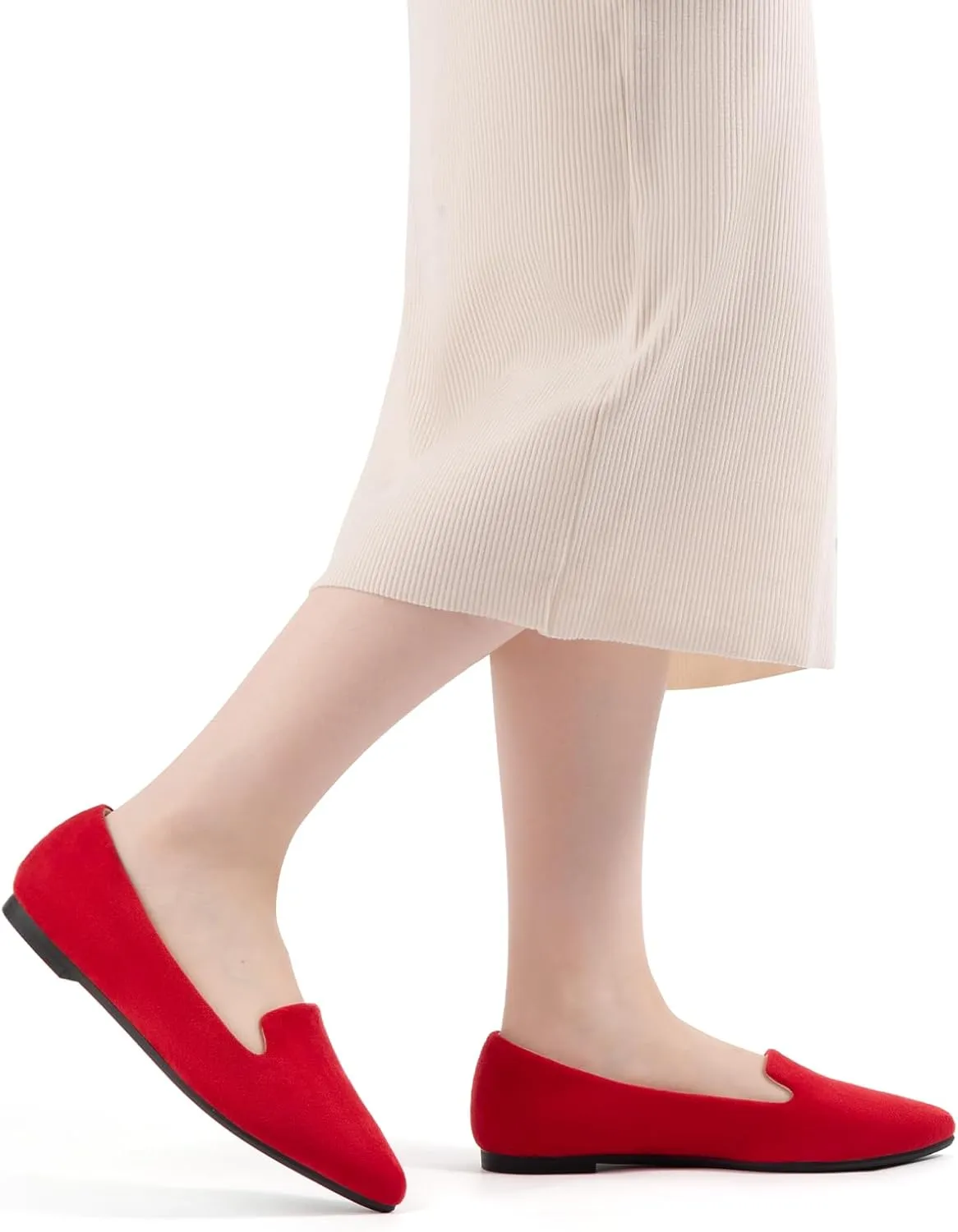 MUSSHOE Flat Shoes Women Comfortable Slip on Women's Flats