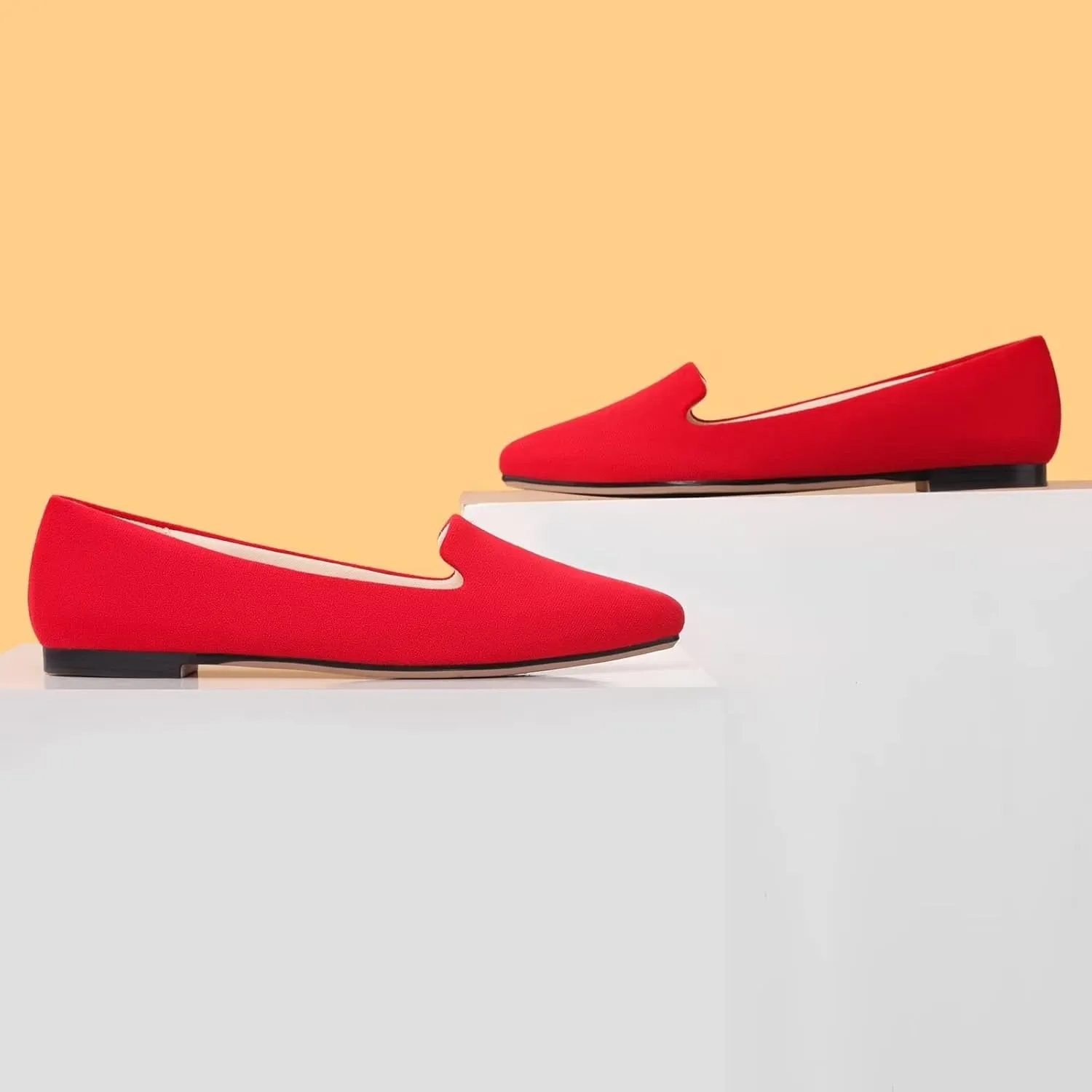 MUSSHOE Flat Shoes Women Comfortable Slip on Women's Flats