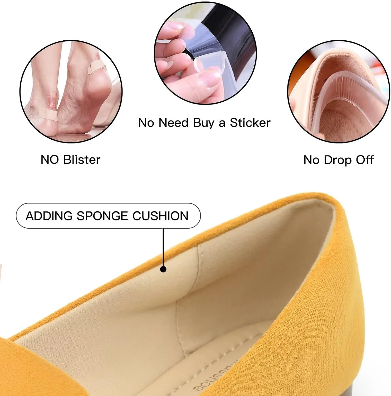 MUSSHOE Flat Shoes Women Comfortable Slip on Women's Flats