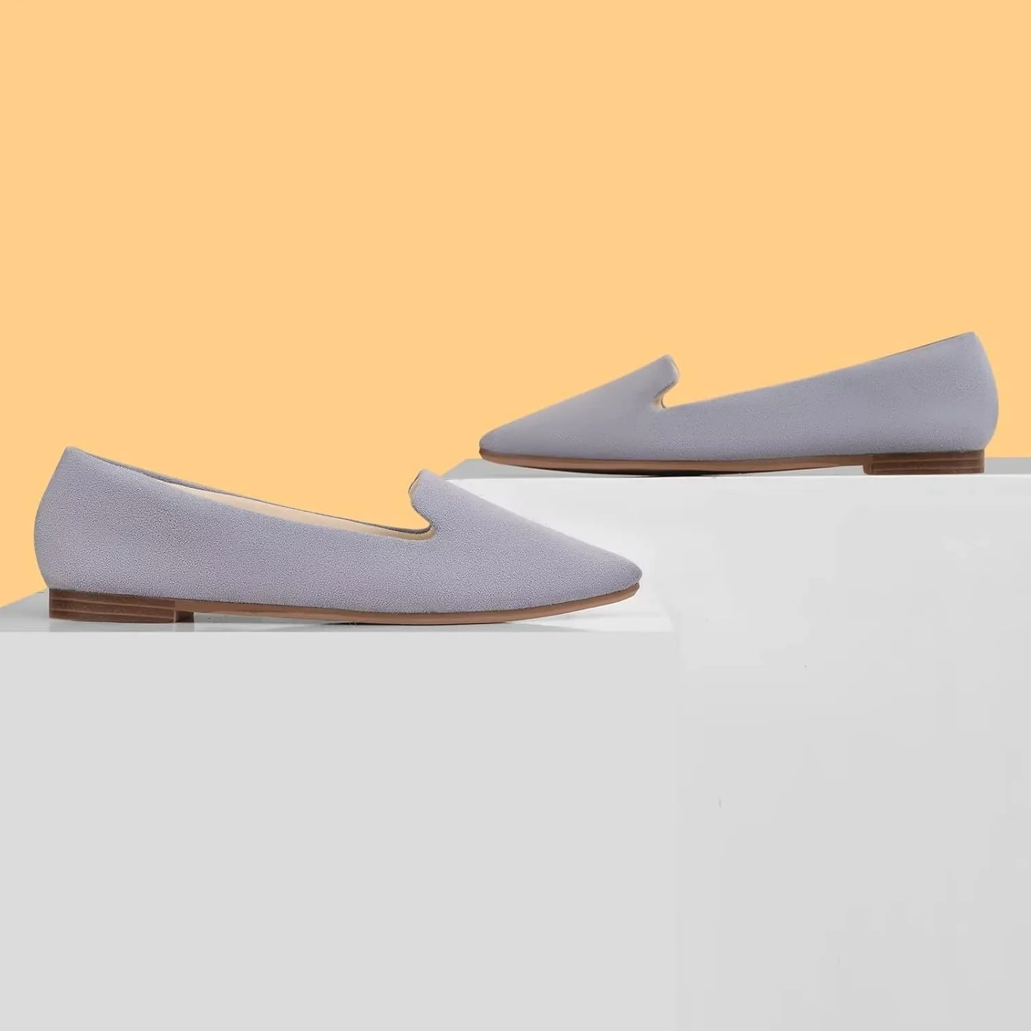 MUSSHOE Flat Shoes Women Comfortable Slip on Women's Flats