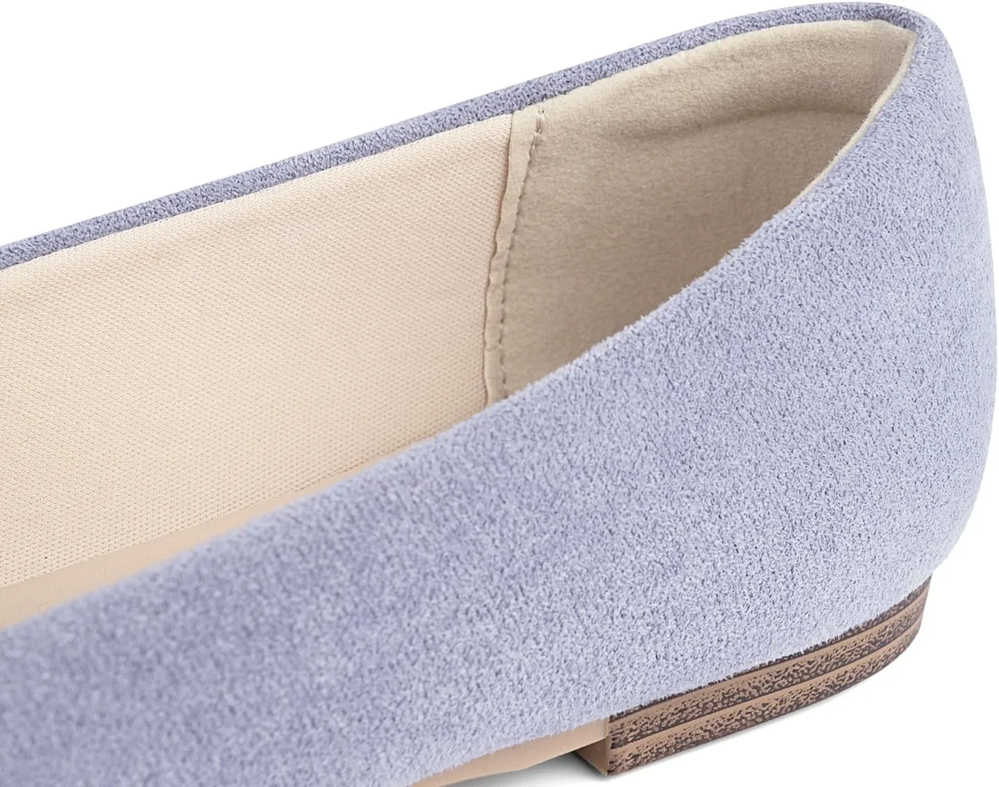 MUSSHOE Loafers for Women Comfortable Pointed Toe Memory Foam Women's Loafers
