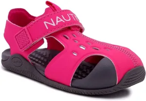 Nautica Kids Sport Sandals Casual Closed-Toe Outdoor Summer Water Shoe Pearl 3|Boy - Girl (Little Kid/Toddler)