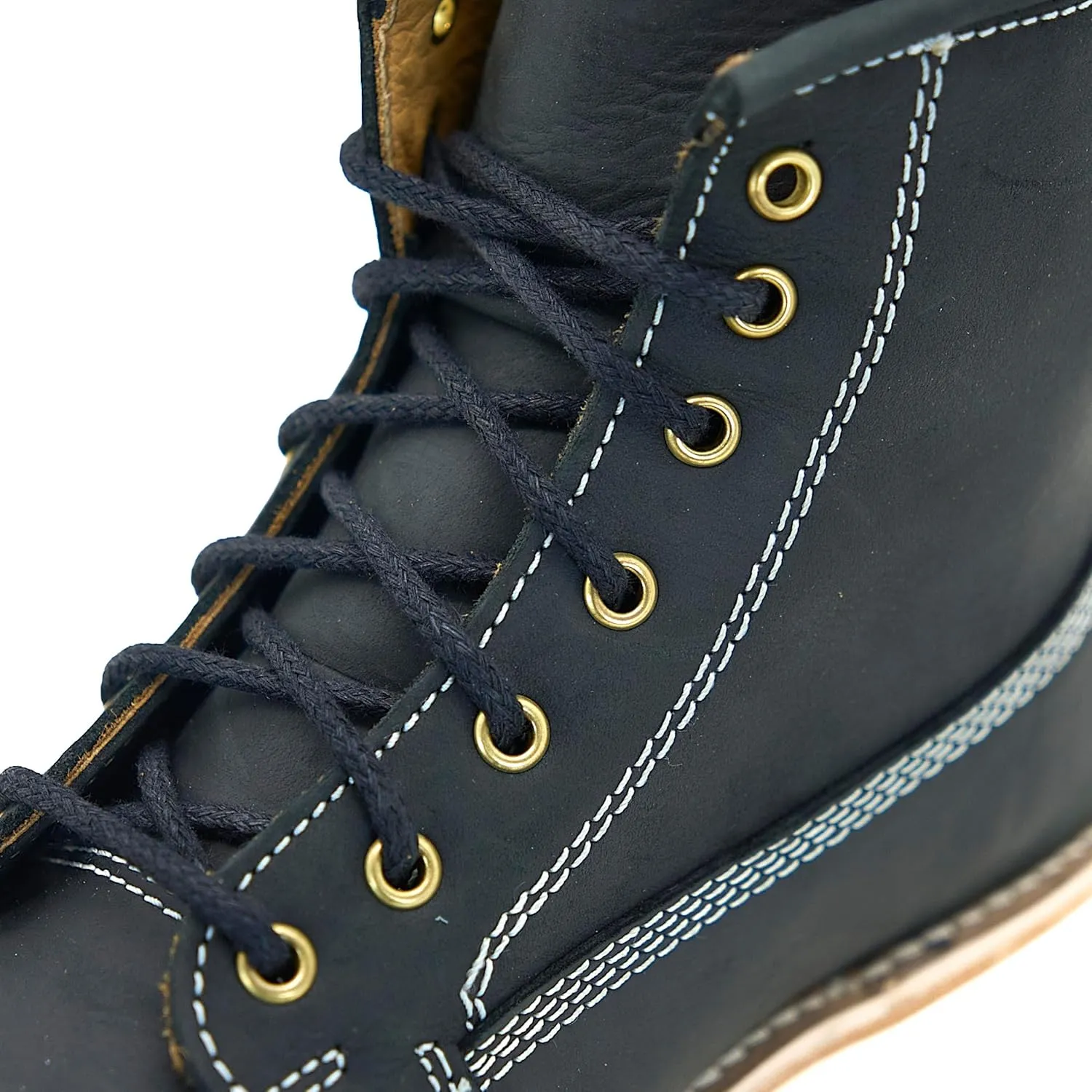 Nomad Heritage Composite Toe Work Boots, Moc Toe, Botos Con Casquillo Para Hombre De Trabajo, Slip & Oil Resistant, 100% Leather, Botas Con Casquillo