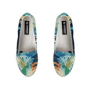 Nook Espadrille – Ocean Swirl Symphony