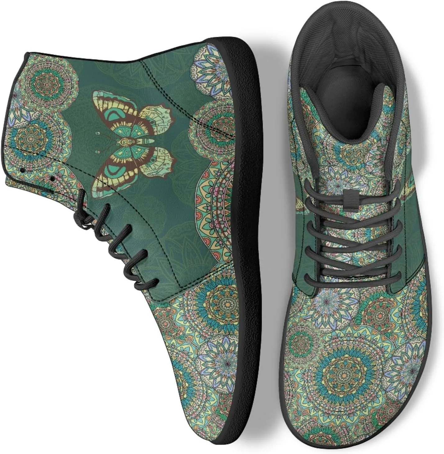Novelty Barefoot Shoes Men's Women's PU Leather Zero Drop Sole Trail Running Flat Minimalist Sneakers Athletic Shoes
