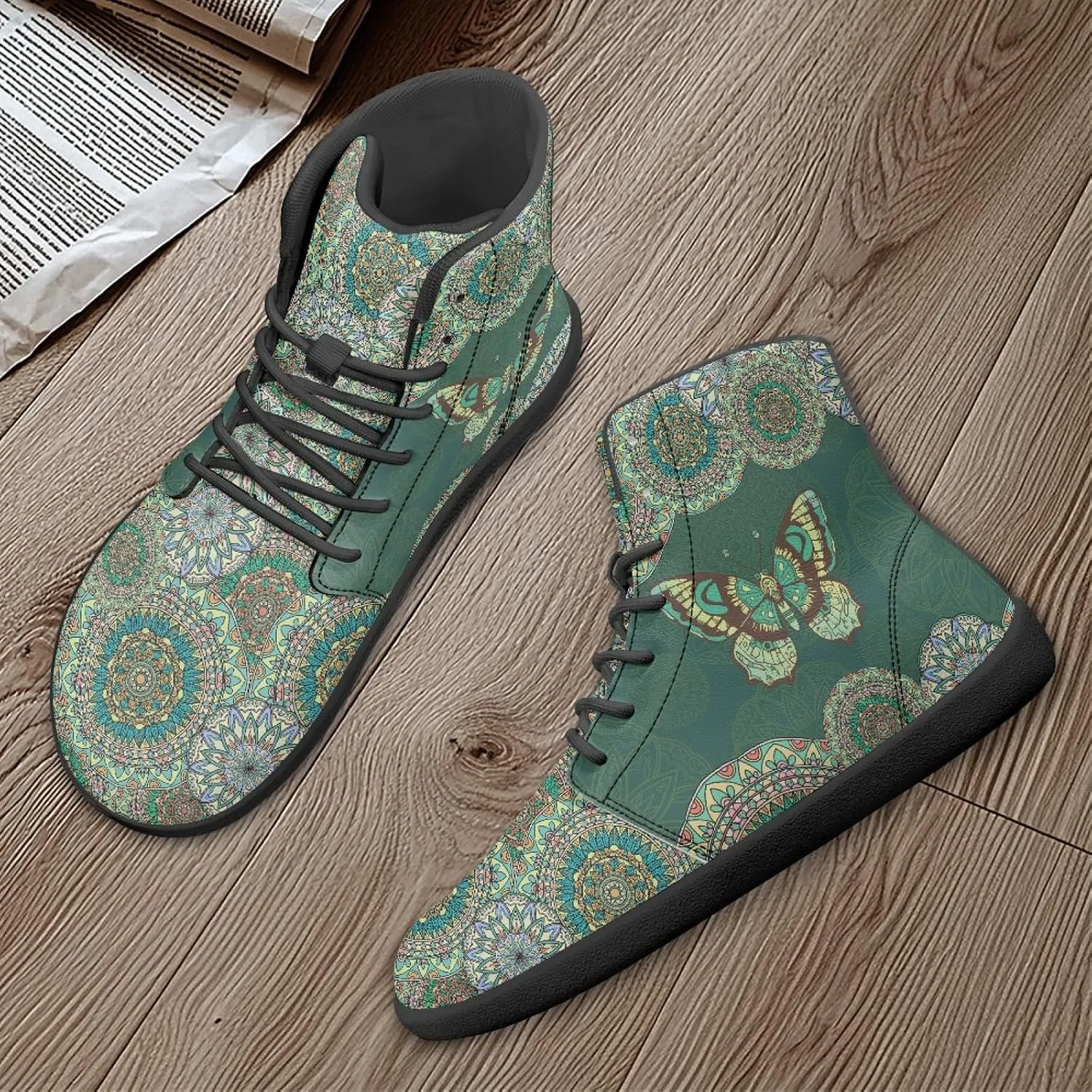 Novelty Barefoot Shoes Men's Women's PU Leather Zero Drop Sole Trail Running Flat Minimalist Sneakers Athletic Shoes