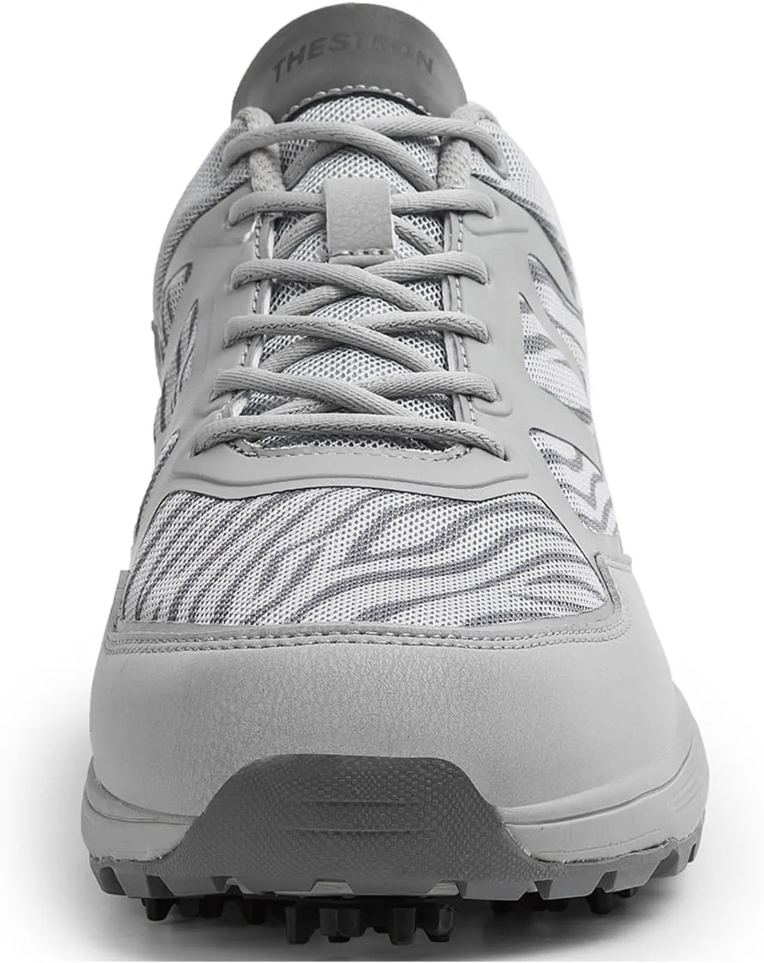 ONAIC Mens Golf Shoes with Spikes Waterproof Golf Sport Sneakers for Golf Trainers Big Size