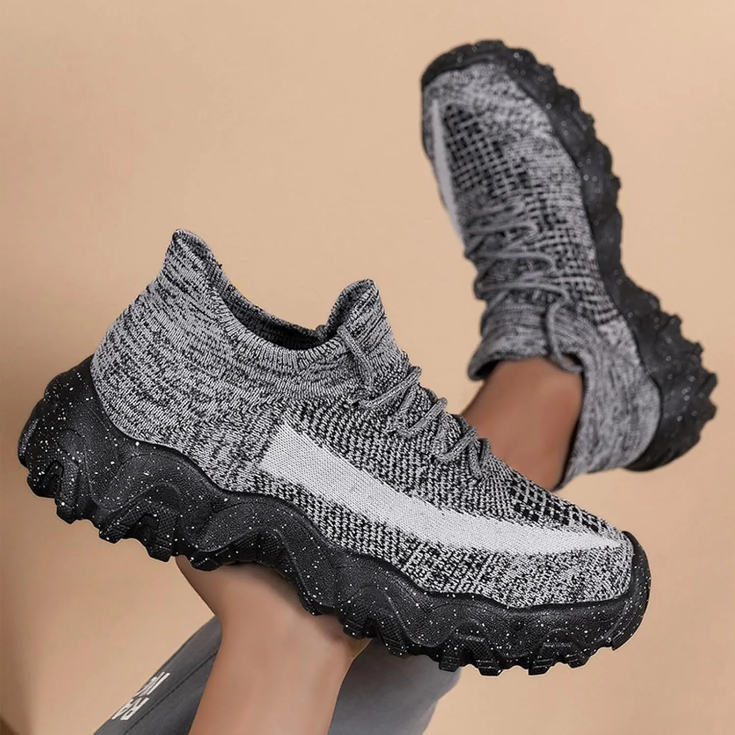 Ortho Pro Shoes for Men 2025, Ortho Pro Men's Classic Height Boosting Shoes Men's Fashion Breathable Mesh Orthopedic Sneakers