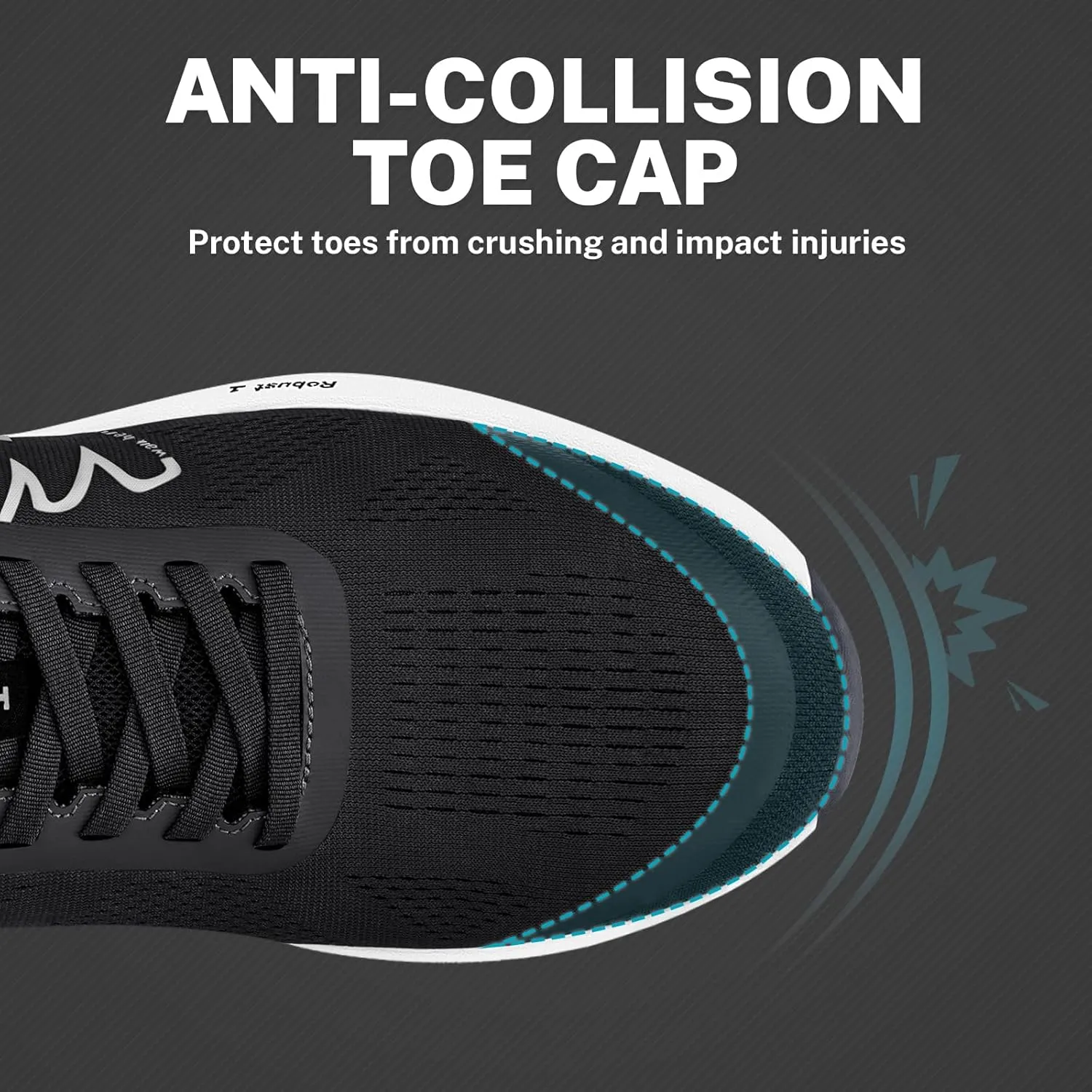 Orthopedic Shoes for Men with Arch Support, Plantar Fasciitis Shoes for Breathable Mesh, Non-Slip Walking Shoes for Heel Pain Relief