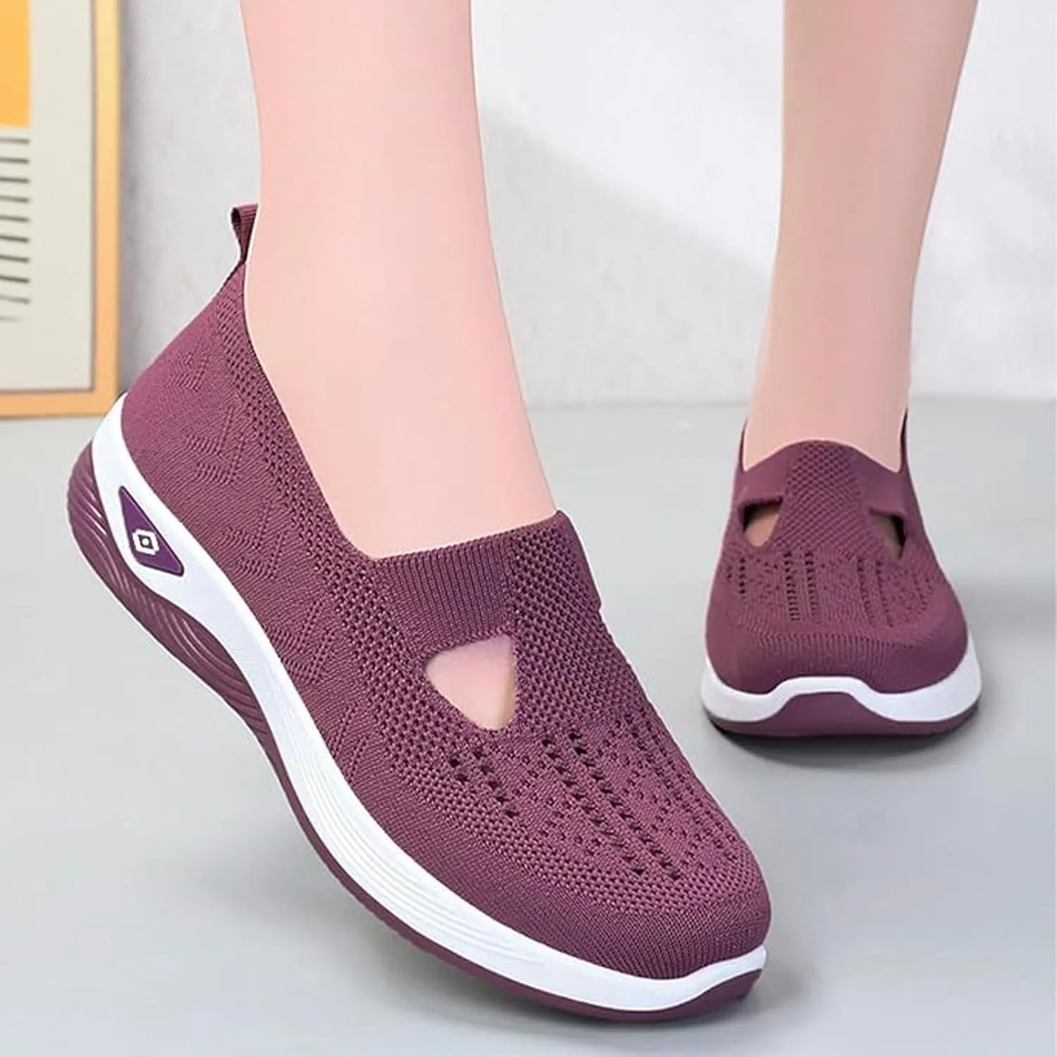Orthopedic Shoes for Women, Zapatos Ortopédicos para Mujer, Orthoture Womens Shoes Breathable Soft Comfort Wear Shoes