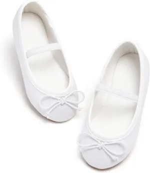 Otter MOMO Toddler Little Girls Party Dress Princess Shoes Slip On Mary Jane Ballerina Flats Shoes