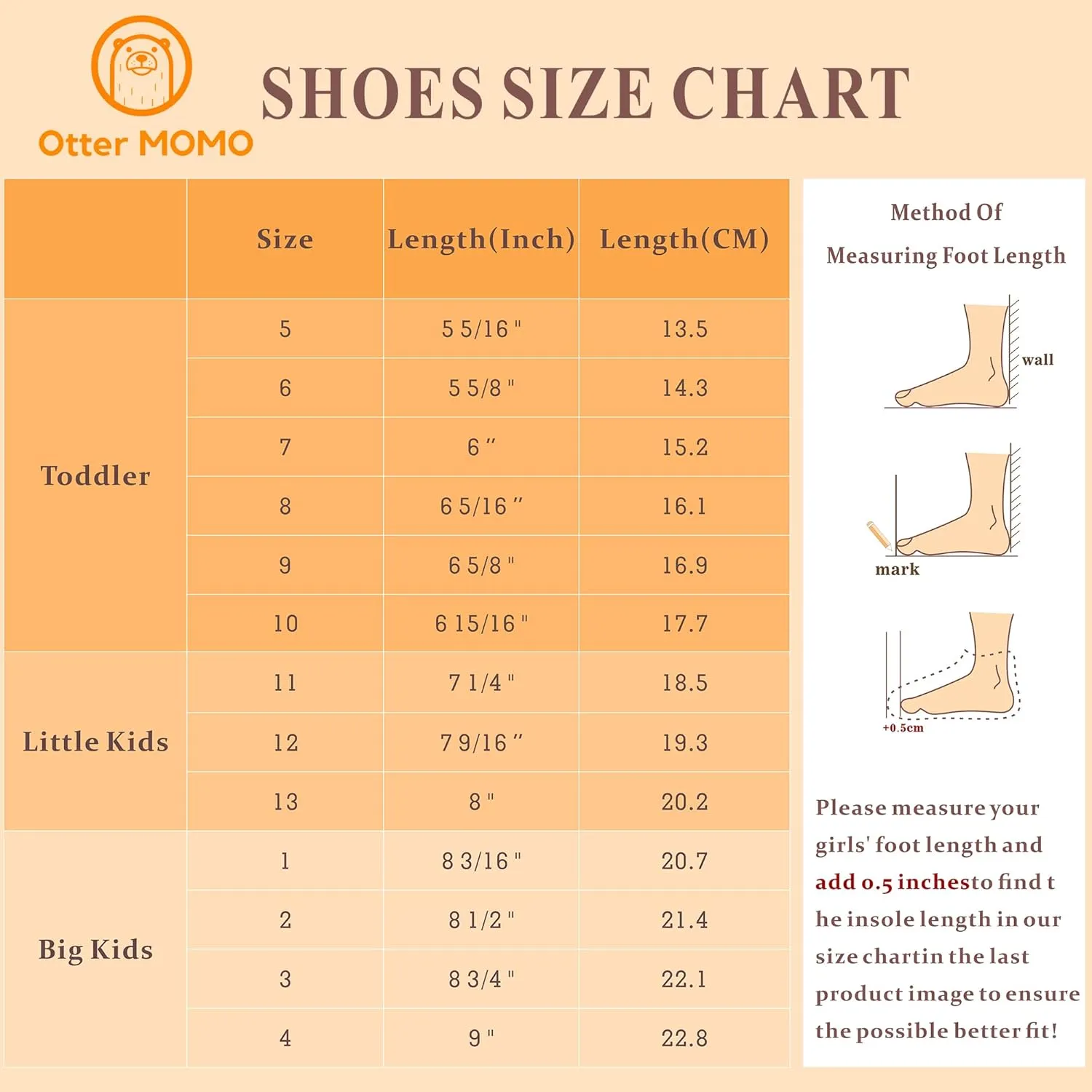 Otter MOMO Toddler Little Girls Party Dress Princess Shoes Slip On Mary Jane Ballerina Flats Shoes