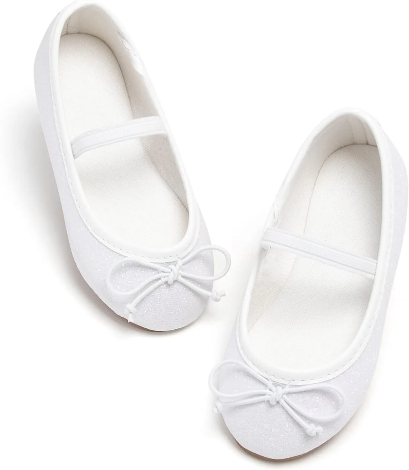 Otter MOMO Toddler Little Girls Party Dress Princess Shoes Slip On Mary Jane Ballerina Flats Shoes