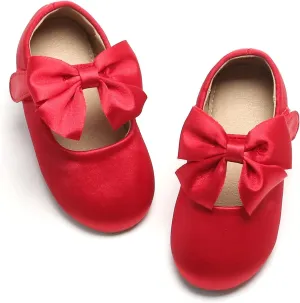 Otter MOMO Toddler/Little Girls Mary Jane Ballerina Flats Shoes Slip-on School Party Dress Shoes