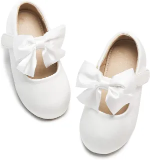 Otter MOMO Toddler/Little Girls Mary Jane Ballerina Flats Shoes Slip-on School Party Dress Shoes
