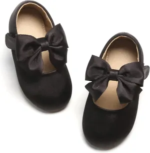 Otter MOMO Toddler/Little Girls Mary Jane Ballerina Flats Shoes Slip-on School Party Dress Shoes
