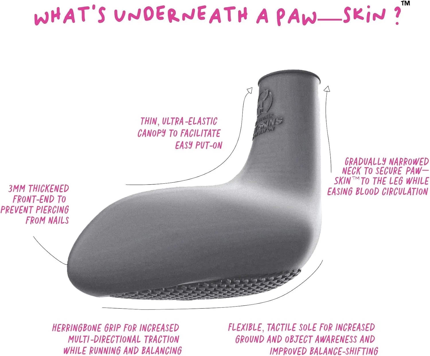 Paw-Skins Next-Gen Dog Boots | Paw Protectors | Skin-Like Silicone Dog Shoes | Small Size | High-Grip Dog Booties for Snow, Hot Pavement & Floors Protection