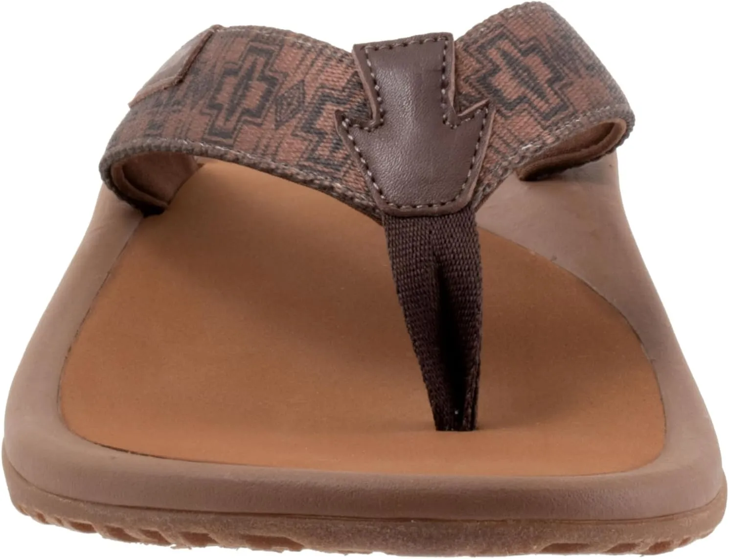 PENDLETON Men's Sandals with Cushioned EVA Insole Pattern, Microfiber Lining, Flexible Rubber Sole, 1/2" Heel