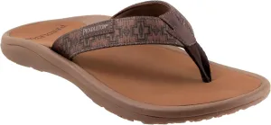 PENDLETON Men's Sandals with Cushioned EVA Insole Pattern, Microfiber Lining, Flexible Rubber Sole, 1/2" Heel