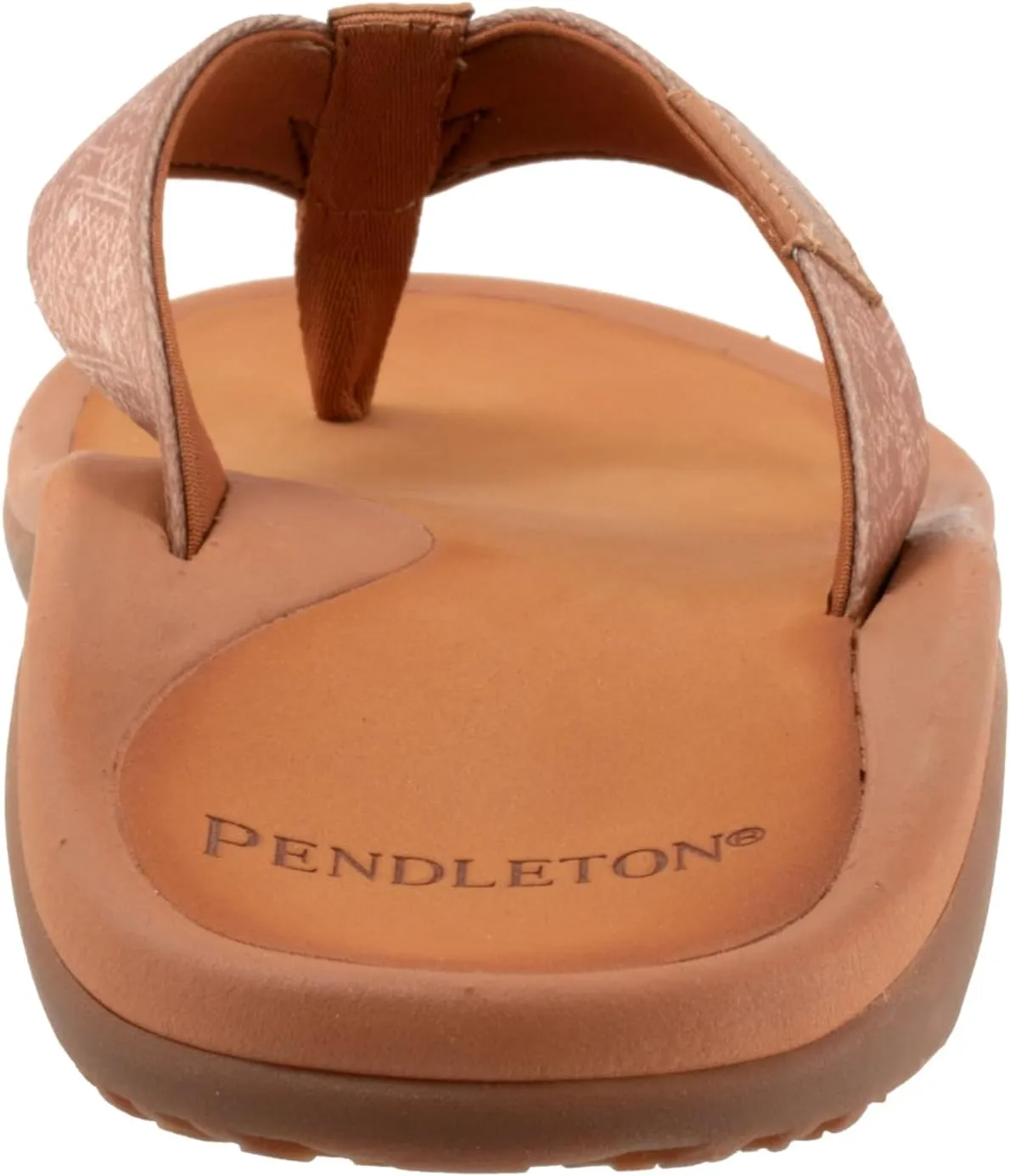 PENDLETON Men's Sandals with Cushioned EVA Insole Pattern, Microfiber Lining, Flexible Rubber Sole, 1/2" Heel