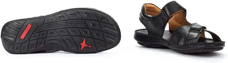 PIKOLINOS Flat Sandals Leather Tarifa for Man