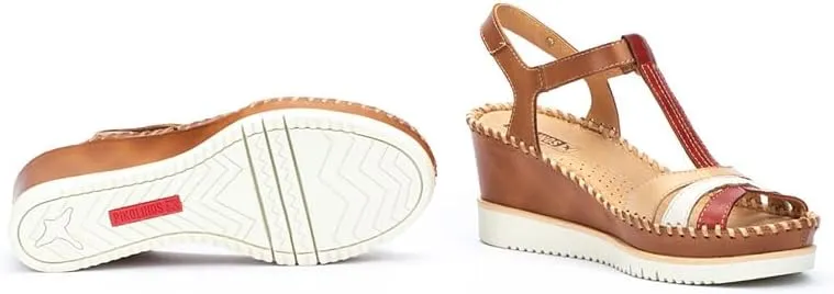 PIKOLINOS Wedge Sandals Leather Aguadulce for Woman