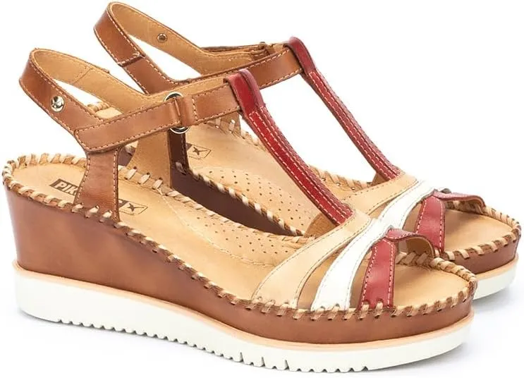 PIKOLINOS Wedge Sandals Leather Aguadulce for Woman