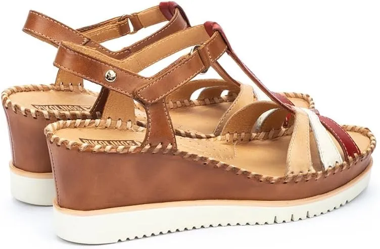 PIKOLINOS Wedge Sandals Leather Aguadulce for Woman