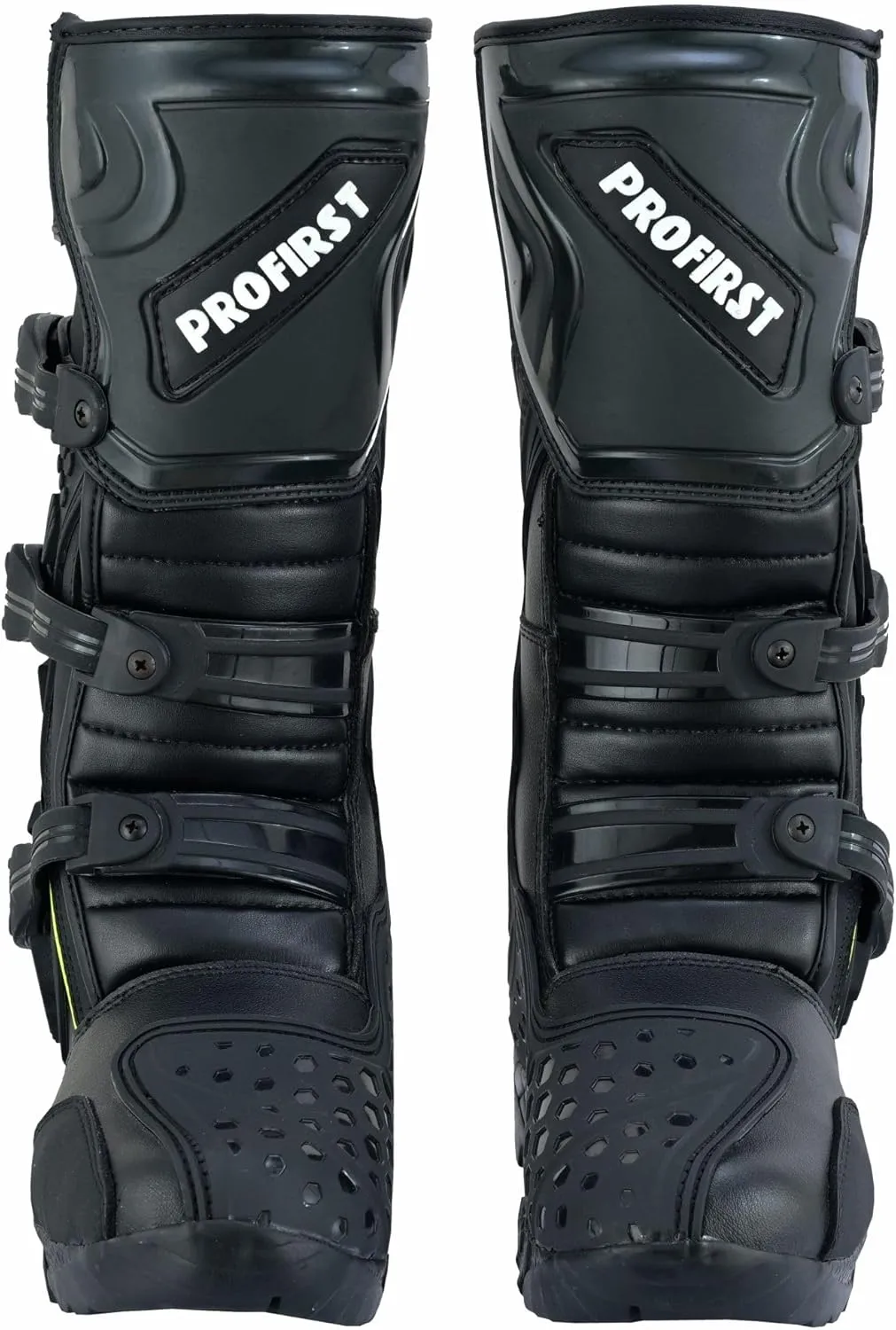 PROFIRST Genuine Leather Waterproof Motorbike Boots Off Road Adventure Touring Motorcycle Shoes High Long Ankle Casual Racing Sports Touring Cruise