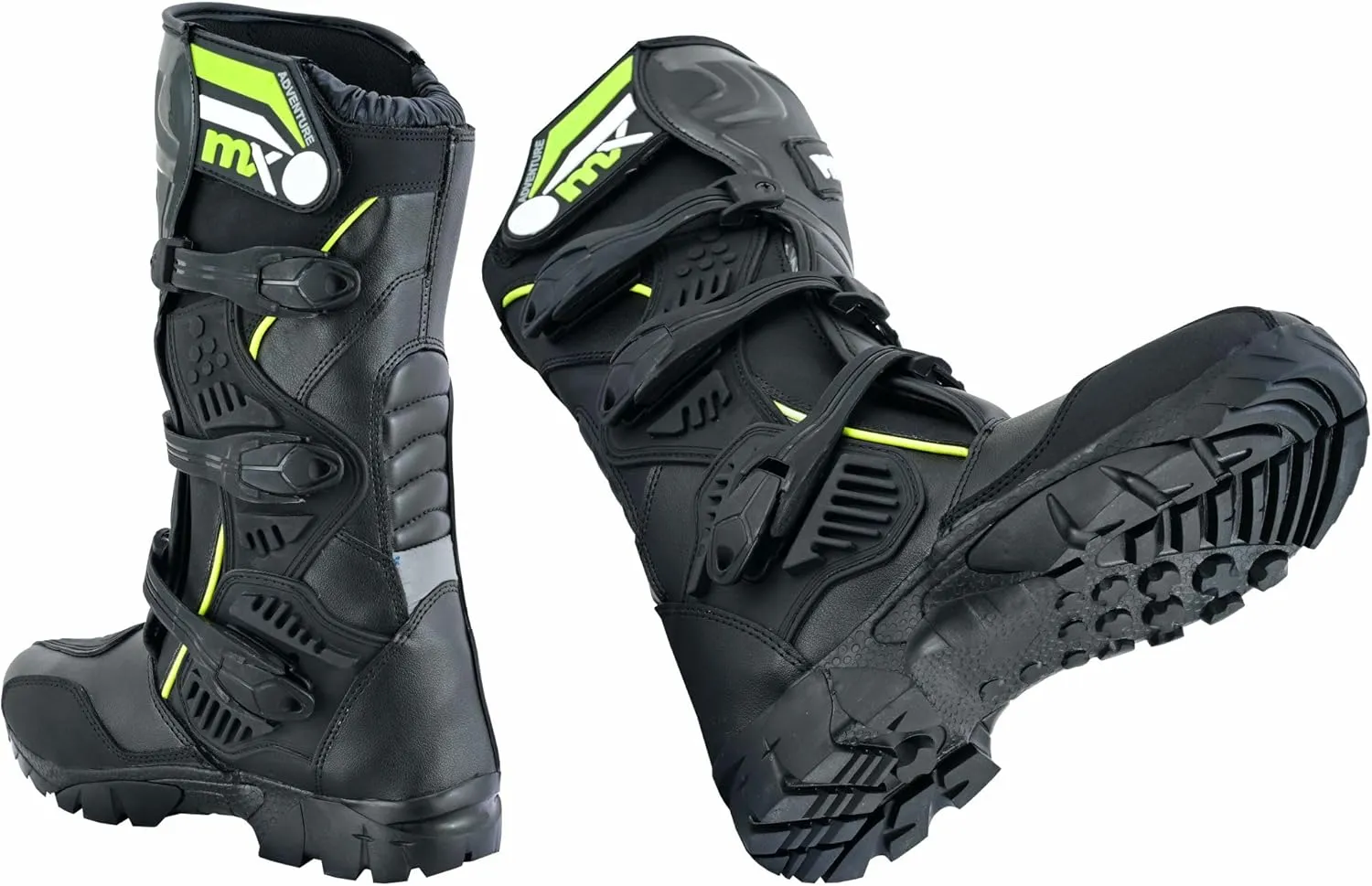 PROFIRST Genuine Leather Waterproof Motorbike Boots Off Road Adventure Touring Motorcycle Shoes High Long Ankle Casual Racing Sports Touring Cruise
