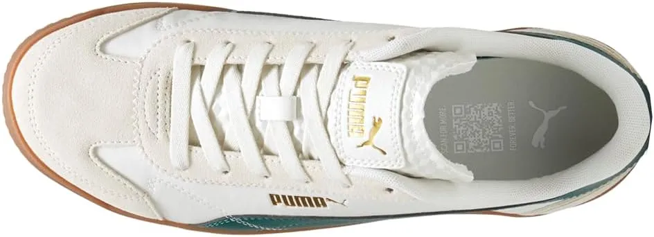 PUMA Mens Club 5V5 Lux Og Lace Up Sneakers Shoes Casual - Off White