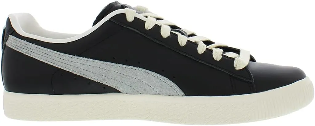 PUMA Mens Clyde Base Lace Up Sneakers Casual Casual - White