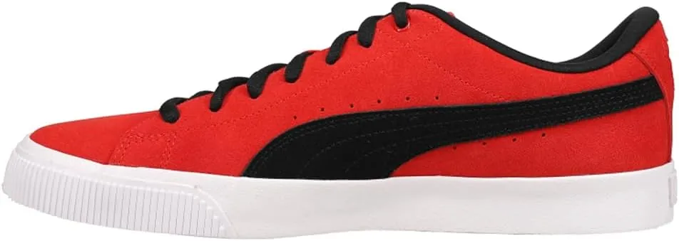 PUMA Mens Suede Skate Nitro Lace Up Sneakers Shoes Casual - Red