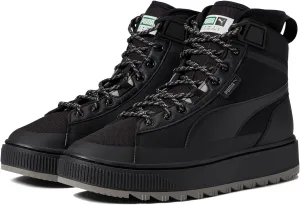 PUMA Mens Suede Winter Mid Casual Boots Ankle - Black - Size 4 M