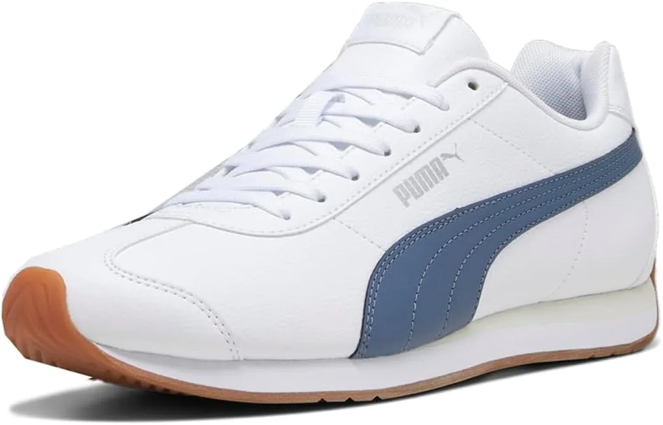 Puma Mens Turin Iii Lace Up Sneakers Shoes Casual - White