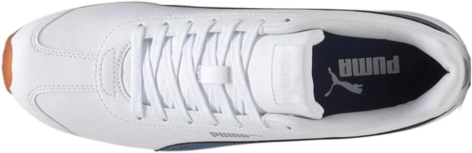 Puma Mens Turin Iii Lace Up Sneakers Shoes Casual - White