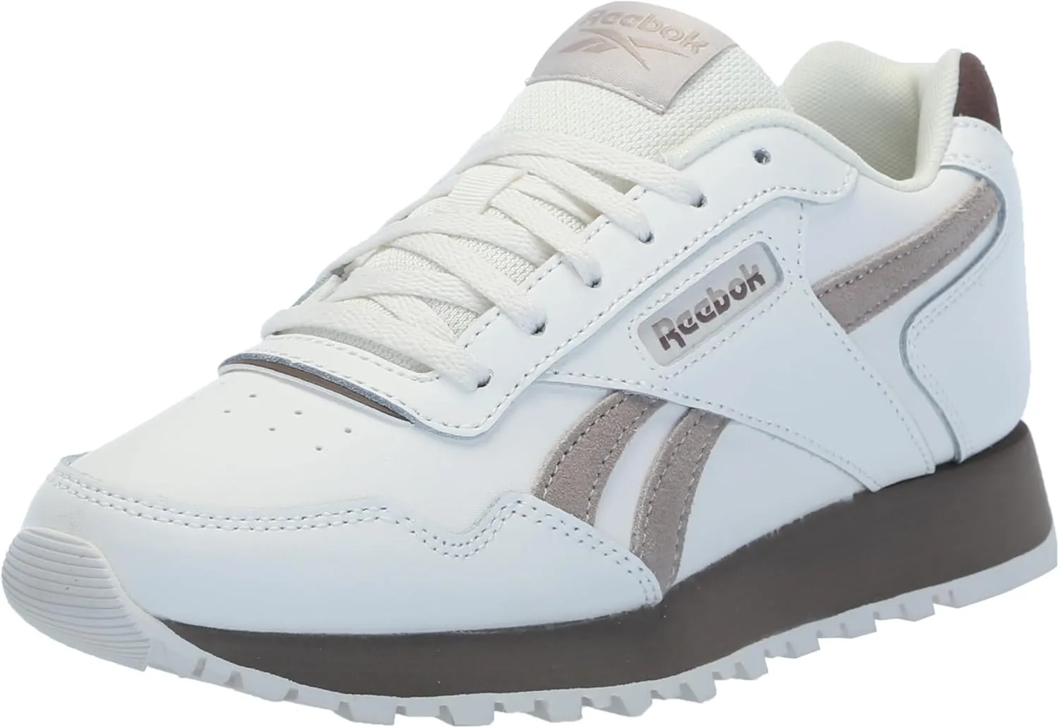 Reebok Women's Glide Sneaker, Chalk/Ash/Moonstone, 6