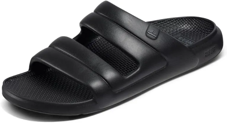 REEF Oasis Two-Bar Men's Waterproof Slide Sandal, Lightweight and Flexible, Arch Support