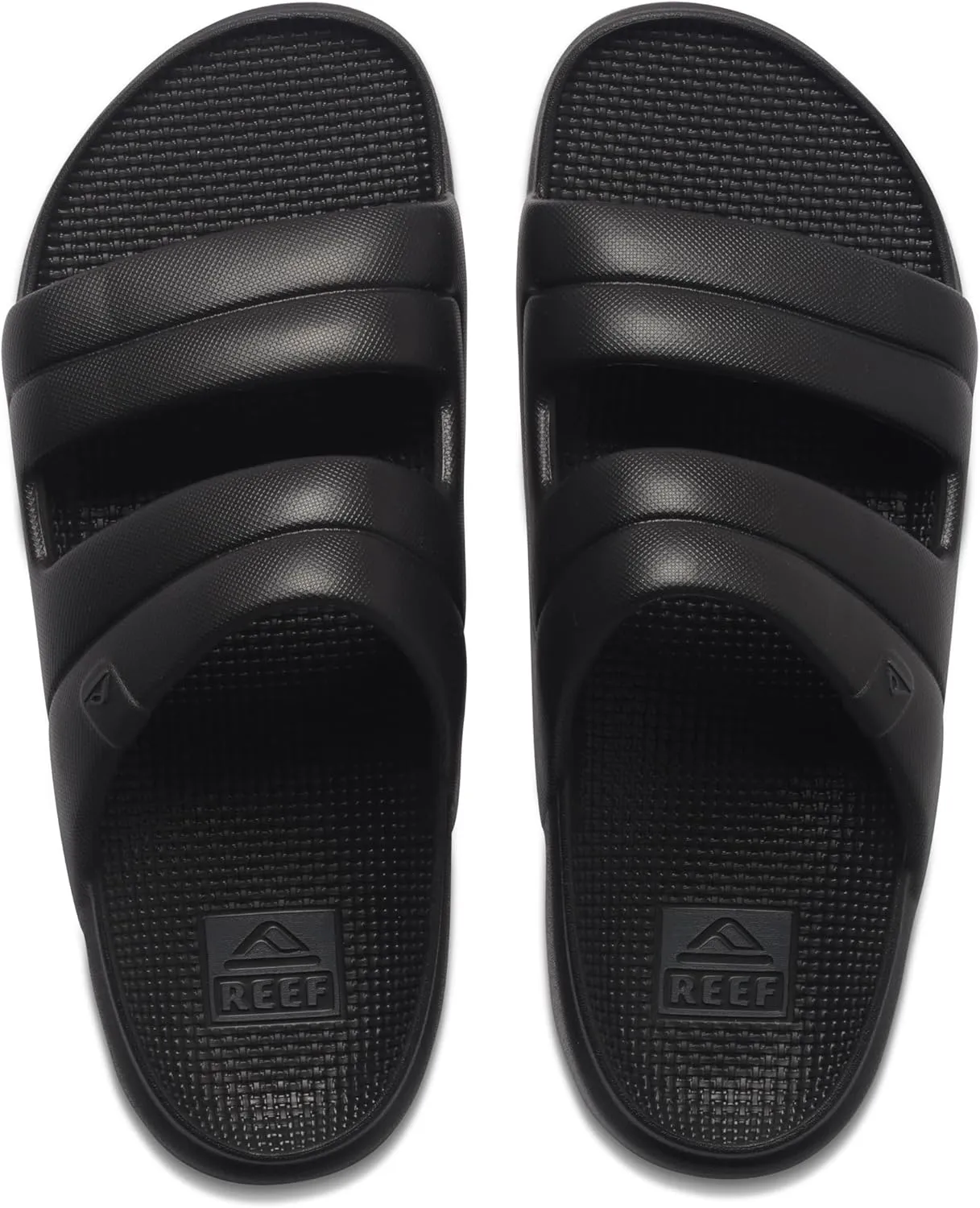REEF Oasis Two-Bar Men's Waterproof Slide Sandal, Lightweight and Flexible, Arch Support