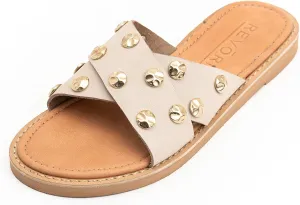 REVORN - SHINE Designer Sandal | Handcrafted Women Sandal | 100% Genuine Leather | Ultra Comfortable Insole | Flexible Sole | Sophisticated Design