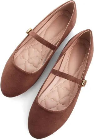 SAILING LU Women Pointed Toe Mary Janes Shoes Retro Plaid Dress Shoes Comfortable Ballet Flats Portable Holiday Shoes