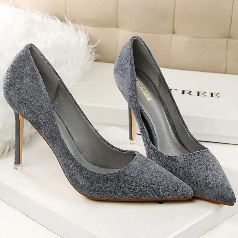 SAILING LU Women's Heels Pump Shoes High-Heeled Dress Sandals for Party