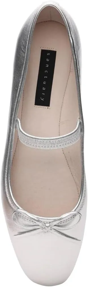 Sanctuary Women's Facile Ballet Comfortable Slip-On Flats for Casual Everyday Wear, Stylish Round Toe Shoes