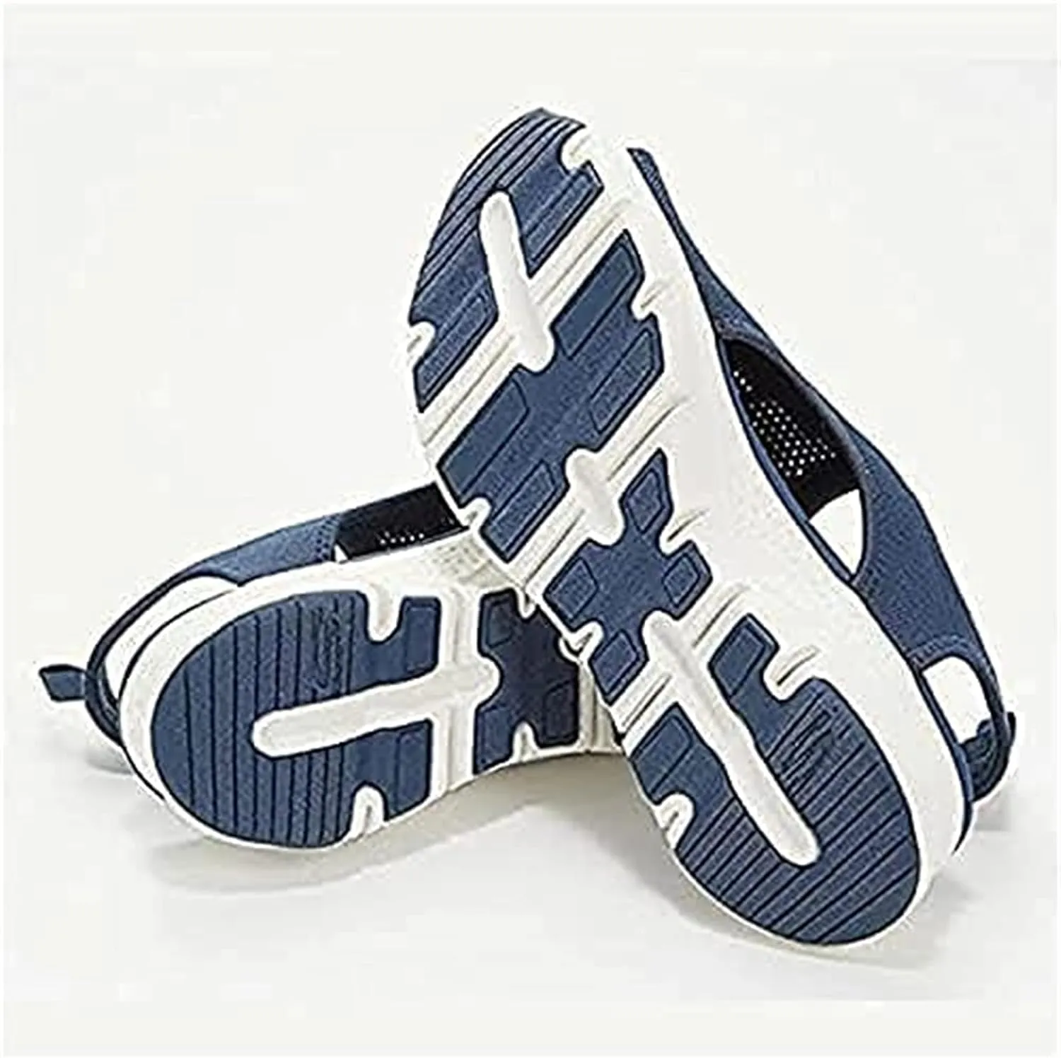 Sandals for Women Casual Summer ​Soft & Comfortable Sandals Washable Slingback Orthopedic Slide Sport Sandals-Mesh Upper Breathable Sandals Adjustable Cross-Strap Design,Pink,US4.5/EU35