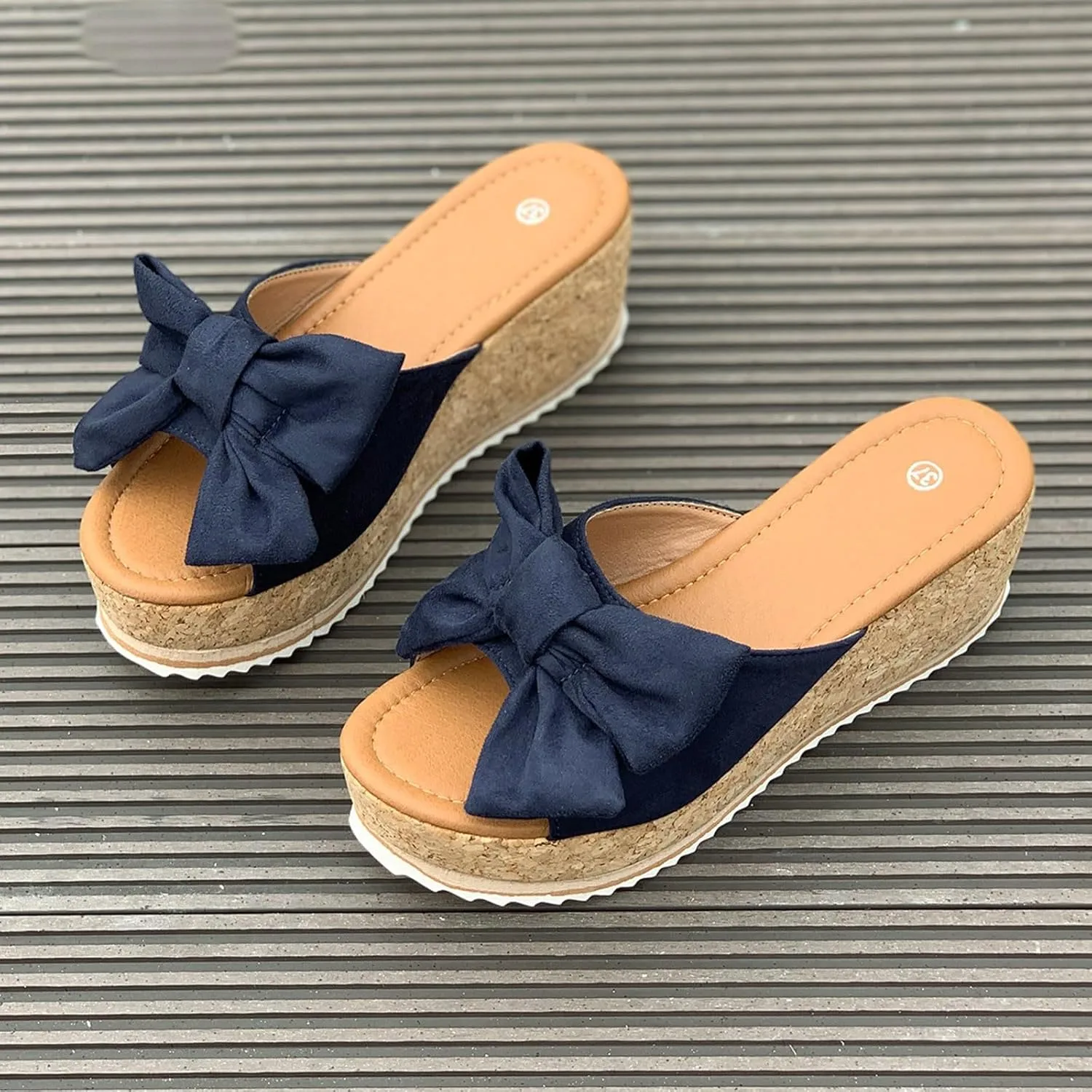 Sandals for Women Dressy Walking Orthopedic Slippers Casual Bottom Roman Shoes 2025 Summer Wedges Sandals