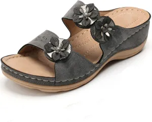 Sandals Women Fashion, Womens Sandals Premium Orthopedic Open Toe Sandals Retro Anti-Slip Breathable