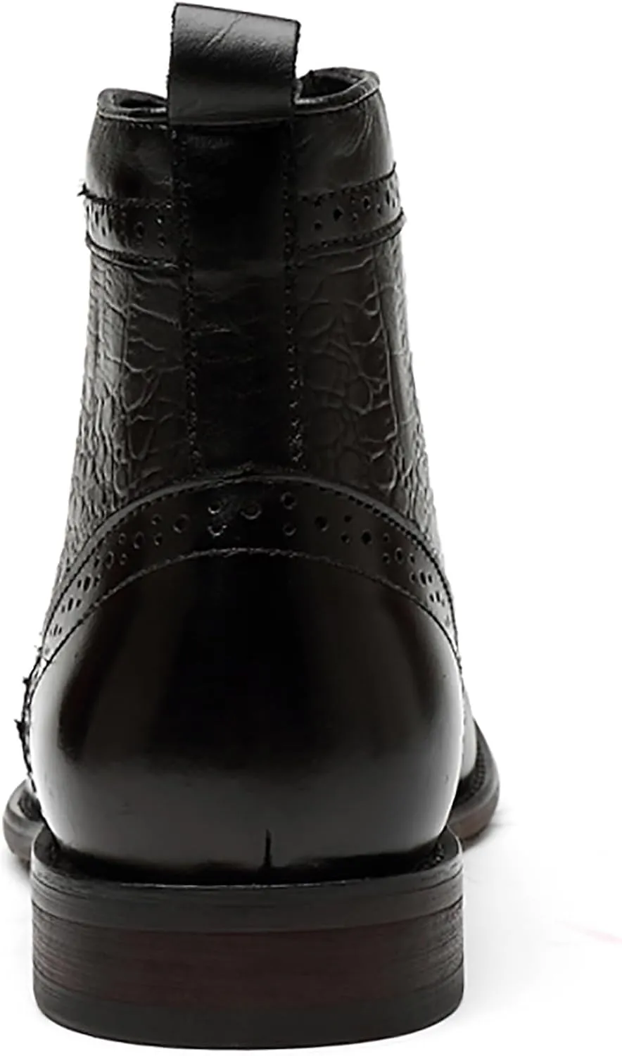 Santimon Men's Oxfords Boots Dress Casual Leather Fashion Wingtips Brogues Chelsea Boots Tuxedo Ankle Danner Boots for Men